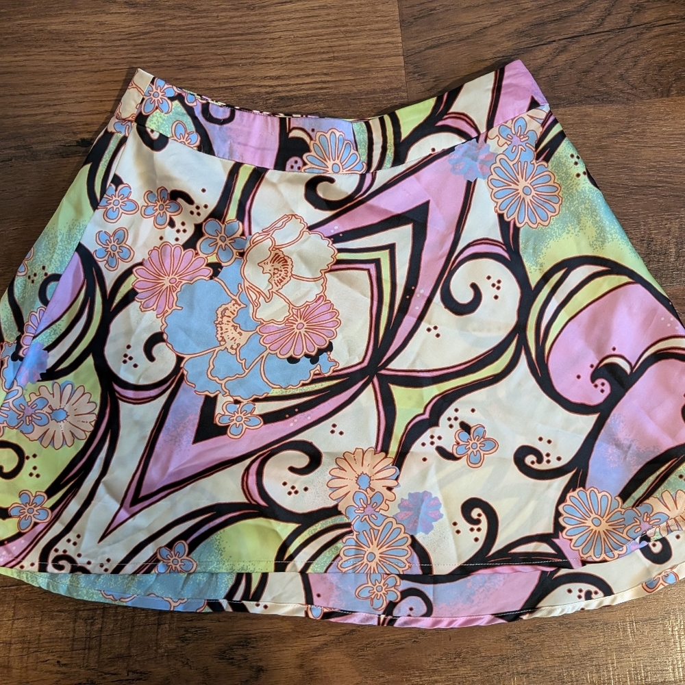 Free people paisley skirt size 4
